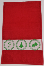 EIZOOK Christmas guest towel