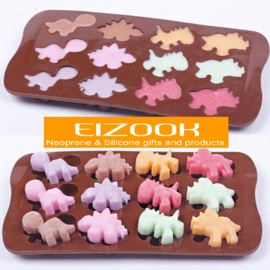 EIZOOK Silicone Dinosaur mold | Chocolade und Mehr