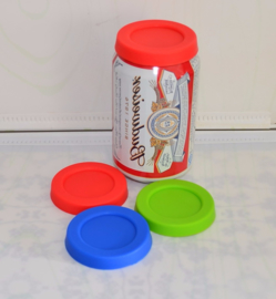 EIZOOK tapas de silicona para latas de refrescos de cerveza - 2 piezas
