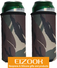 EIZOOK Soportes para enfriadores de latas 50 cl -16 oz con impresión - Juego de 6