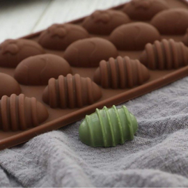 Easter Eggs Mold - Chocolate Fondant