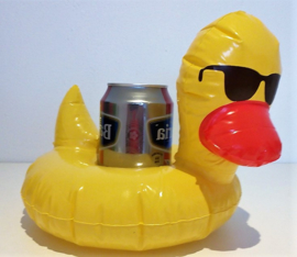 2 Mr. Duck can cup holder | pool festival party beach