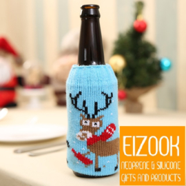 EIZOOK Kerst bierfles koel houders