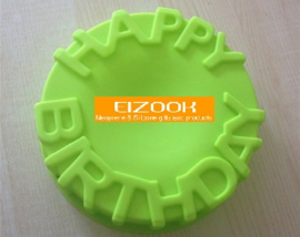 EIZOOK Happy Birthday cake mold