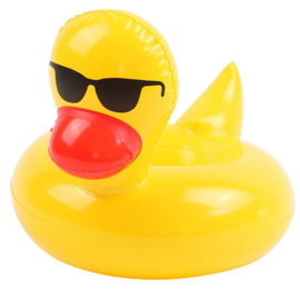 EIZOOK Mr Duck blik beker houder - 2 stuks