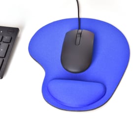 EIZOOK Mousepad met polssteun | neoprene bovenlaag