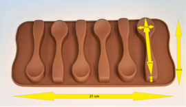 Molde de diseño de cuchara