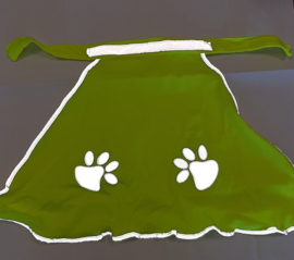 Reflective dog back safety vest