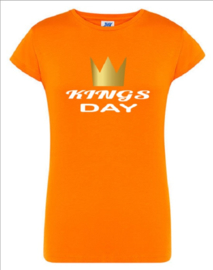 EIZOOK Koningsdag T-Shirt Dames KINGSDAY