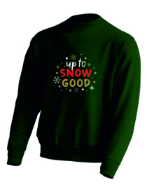 EIZOOK Christmas sweater - Christmas sweater - Large - Unisex - Green