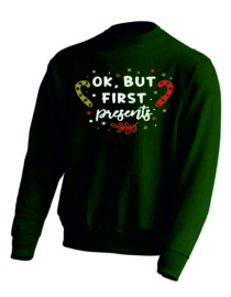 EIZOOK Kerst sweater - Kersttrui -  Unisex - Groen