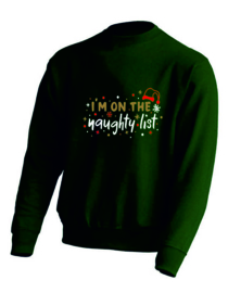 EIZOOK Kerst sweater - Kersttrui -  Unisex - Groen