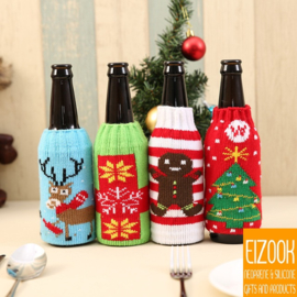 EIZOOK Kerst bierfles koel houders