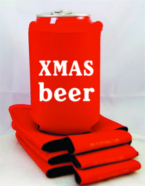 EIZOOK Can Cooler holders - koozies Theme Christmas - set of 2