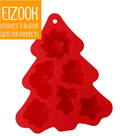 EIZOOK Christmas tree mold for cupcakes