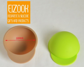 EIZOOK Anti insecten cap petje voor blikjes - 2 stuks