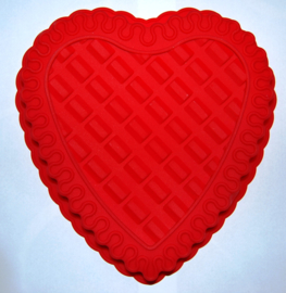 EIZOOK Silicone heart shape cake mold