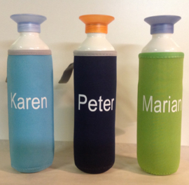 bottle cooler holder for your dopperbottle with your own name