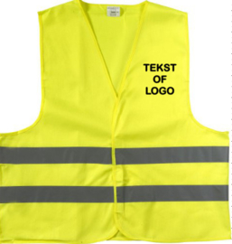 Printed safety vests