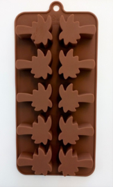 EIZOOK Palm tree Mold - Ice cubes - Chocolate