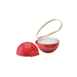 EIZOOK - Christmas balls - set of 6 - Vanilla lip balm - Red