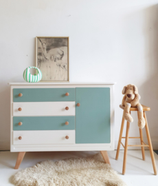 Vintage commode Celadoon - nr. 81 – restyle