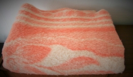 Wollen deken - zacht roze