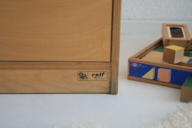 Retro kinderspeelgoed fornuisje van hout - 1