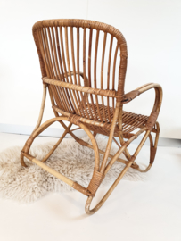 Rotan stoel – vintage