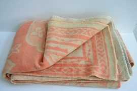 100% wollen deken – merk onbekend - vintage