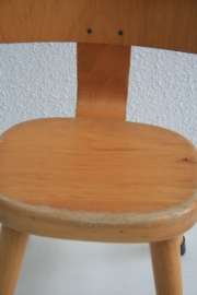 Peuter stoeltje – hout - vintage