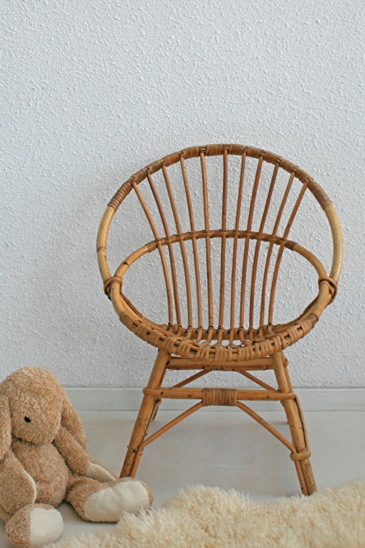 Nieuw Peuter stoeltje – rotan -1- vintage | meubels verkocht | Studio LU-96