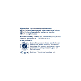 Zechsal magnesiumcitraat poeder, 40 g