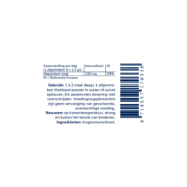 Zechsal magnesiumcitraat poeder, 40 g