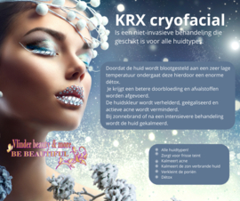 CRYOFACIAL Bij te boeken bij een gezichtsbehandeling!!