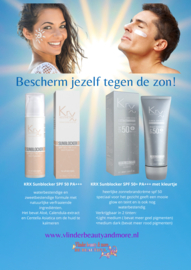 KRX spf 50 + PA +++ met kleurtje 30ml