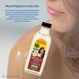 Pure Tahitiaanse Monoi Hydraterende Olie 100ml