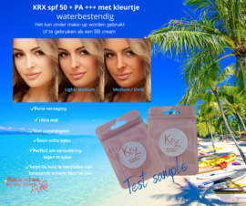 KRX spf 50 + PA +++ met kleurtje 30ml