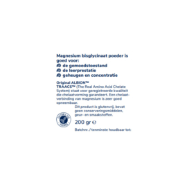 Zechsal magnesium bisglycinaat poeder 200 g