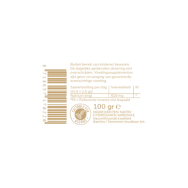 Zechsal zuiveringszout mini, 100g