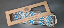 Luxe Lavendel Tarwezak in Cadeau Verpakking - Blauwe Adder