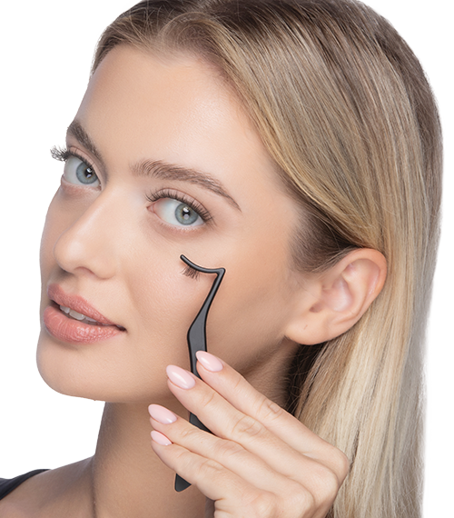 Applicator voor clusterwimpers