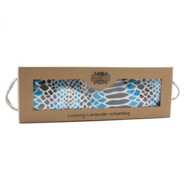 Luxe Lavendel Tarwezak in Cadeau Verpakking - Blauwe Adder