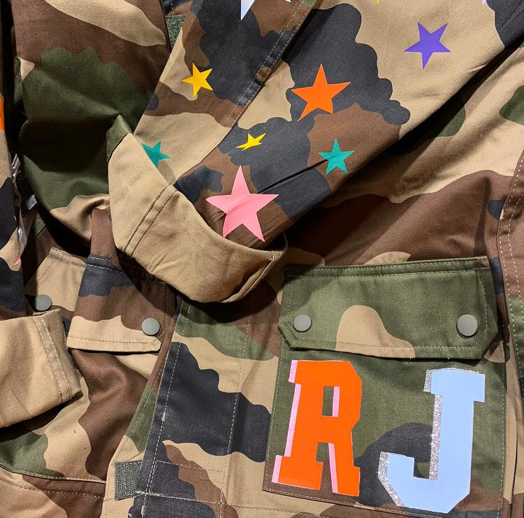 personalized army jacket