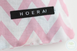 Hoera! textiellabel (10st)