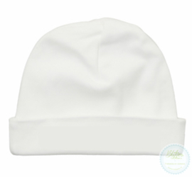 Witte babymuts (5st)