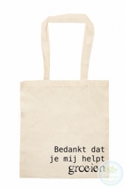 Katoenen tas  Bedankt