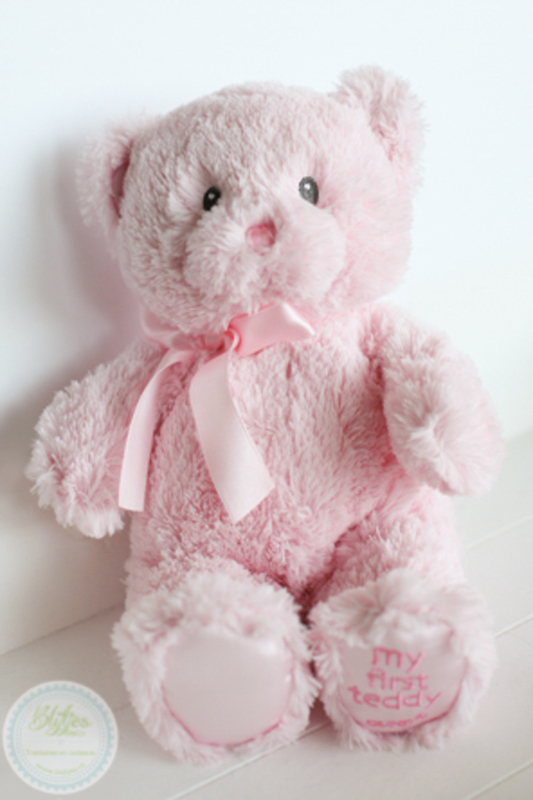 Verbeteren oppakken scheuren Mijn 1e teddybeer | roze | Voor de allerkleinsten | Blijtjes |  www.blijtjes.nl