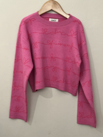 ONLY KNIT FUSCHIA PINK