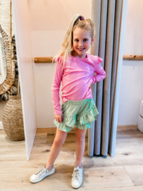 KIDS ONLY SKORT CROSSES MINT/PINK